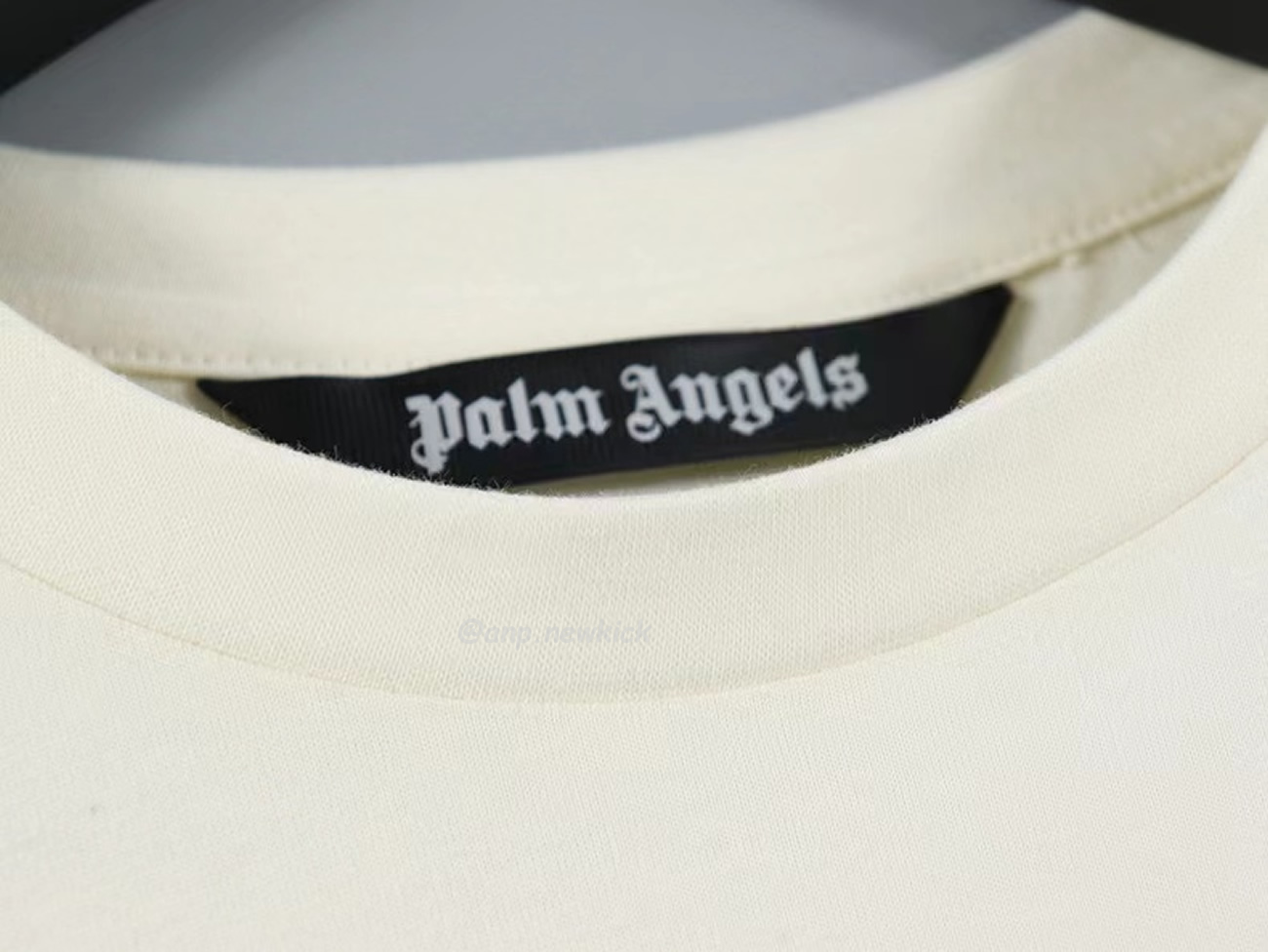 Palm Angels Graffiti Flame T Shirt Shorts Black White (8) - newkick.org